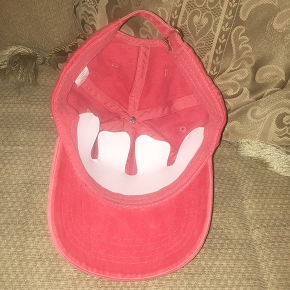 ❤️NWT Red Coral Cotton Baseball Cap - Picture 11 of 12